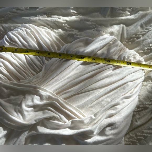 EXPRESS white strapless dress   Women size Medium - Picture 8 of 8